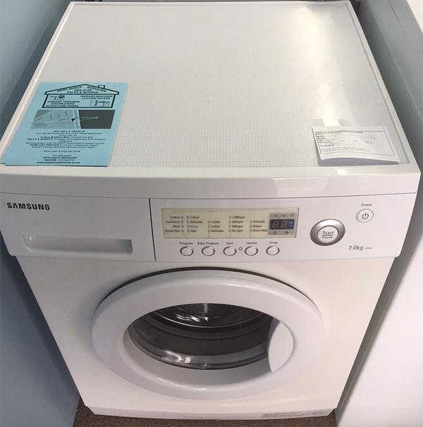 Samsung washing machine $695 with 12 month warranty