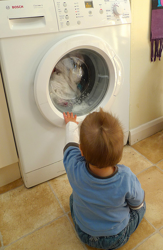 Washing Machine Repair - by Henry Burrows, entitled  Jasper And The Washing Machine